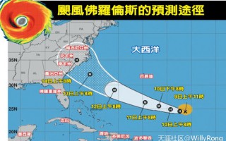 4级飓风“佛罗伦萨”登陆东部3州，不容小觑！