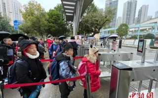 广西柳州公办学校“刷脸”进校 保障学生安全