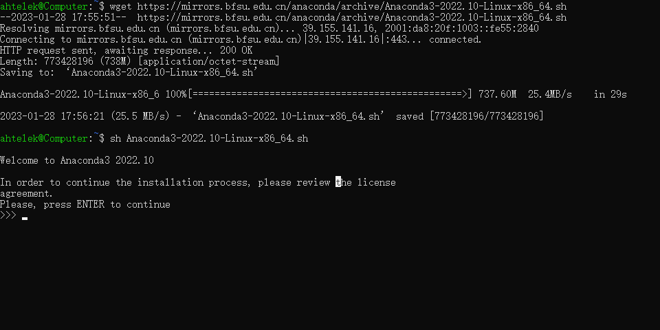 Ubuntu安装Anaconda并且配置国内镜像教程-第2张图片-seo排名网